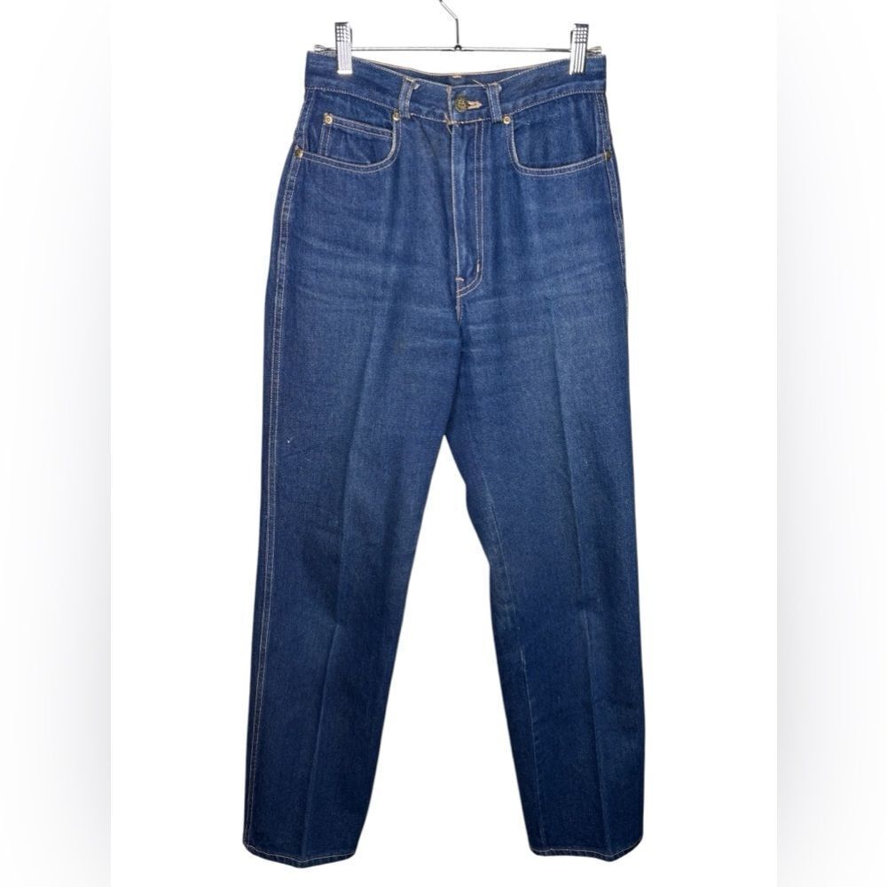 Vintage 80s Anne Klein for Sheridane Mom Jeans Highrise Pleated 4-Pocket Tapered